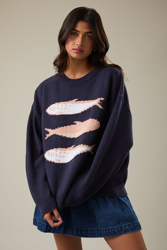 3 Sardines Sweater Top