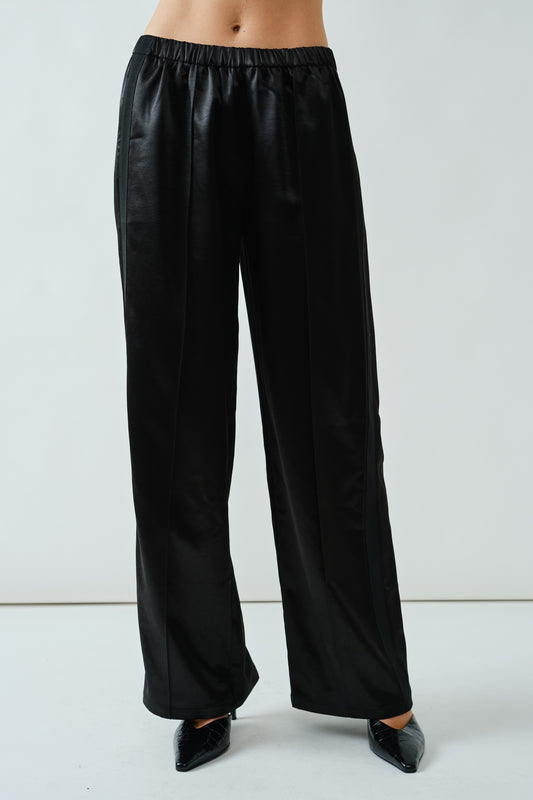 Milo Satin Comfy Straight Pants