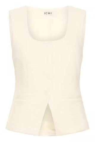 Zoey Tailored Button Top