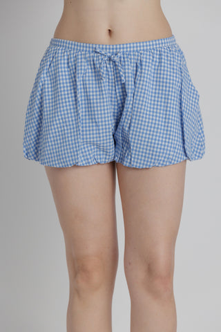 Bluebell Bubble Gingham Shorts