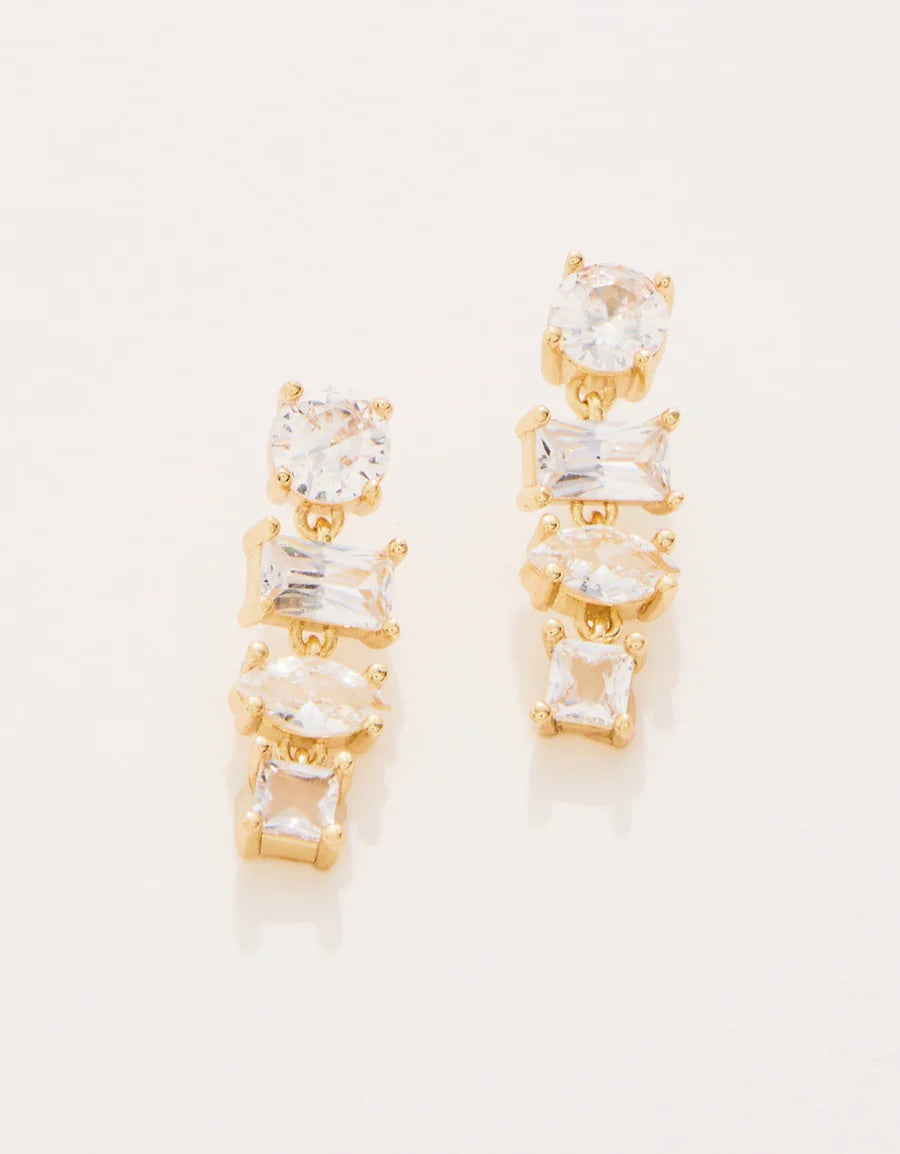 Lee Earrings Crystal