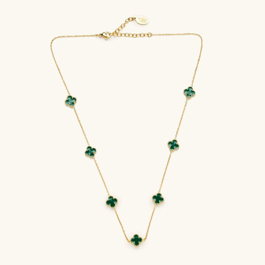 Green Mini Flora Necklace