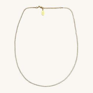 Nikki Smith Micro Tennis Necklace