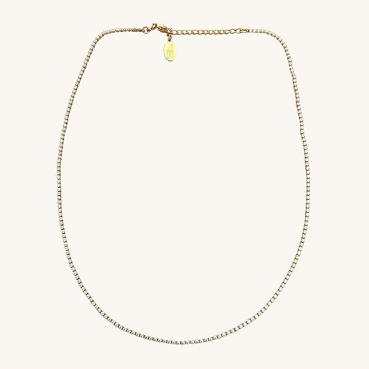 Nikki Smith Micro Tennis Necklace