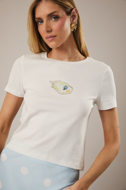 Oyster Baby Tee