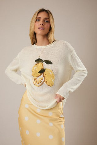 Amalfi Lemon Sweater