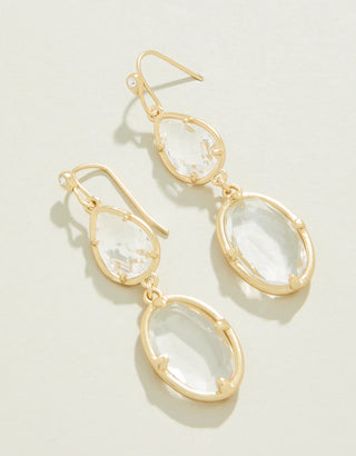 Lagoon Earrings Crystal
