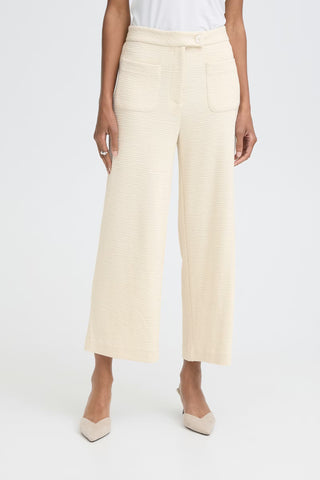 Zoey Textured Ankle Trouser