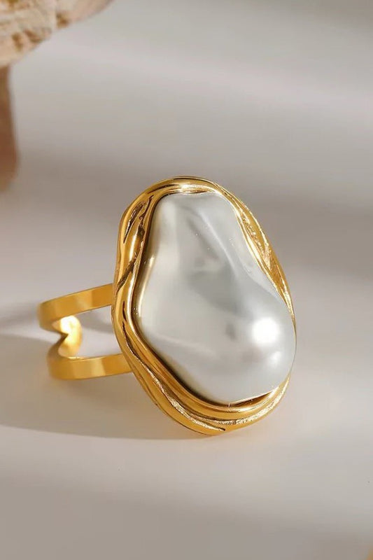Pearl Statement Ring
