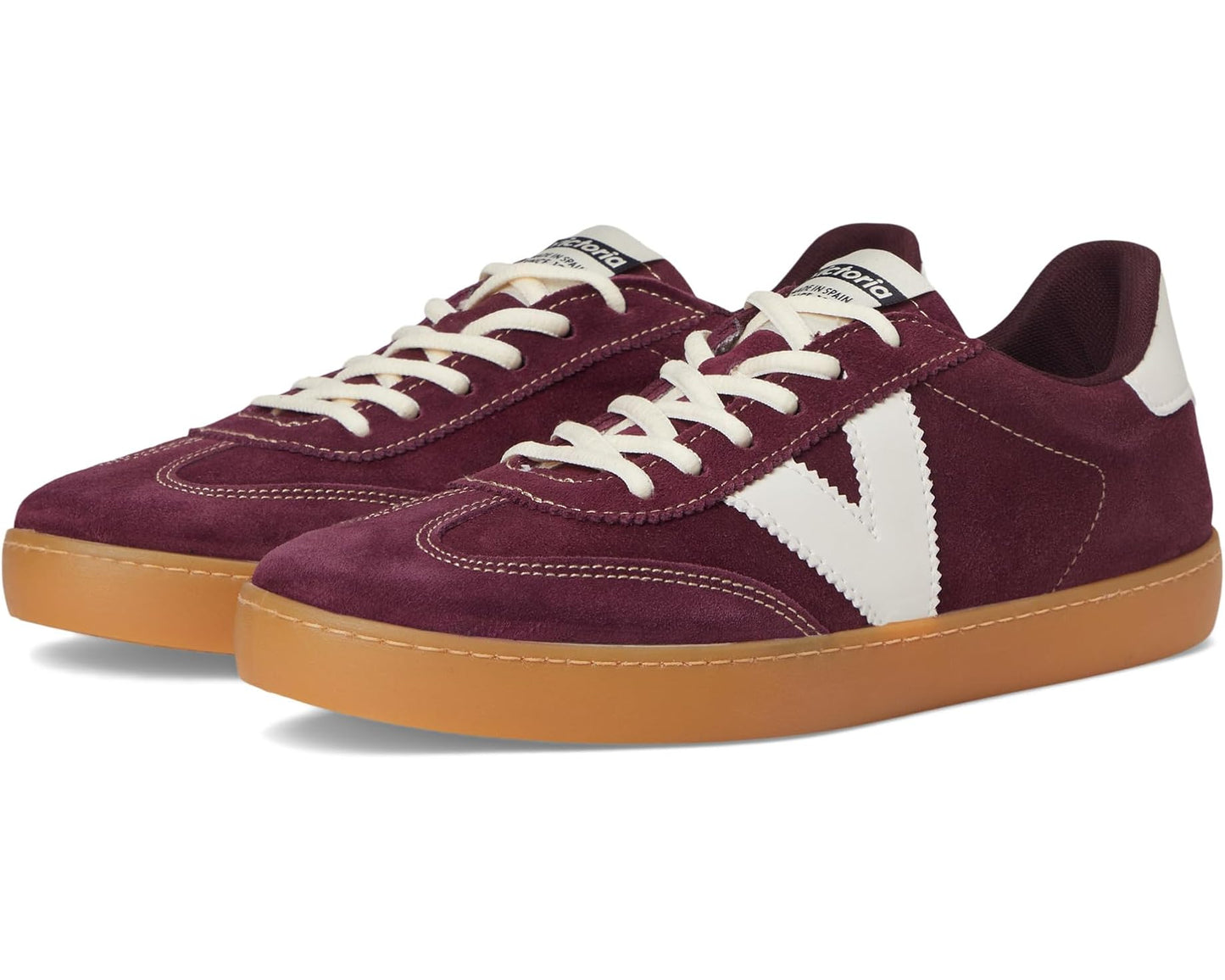 Victoria Berlin Ciclista Suede White Stitching