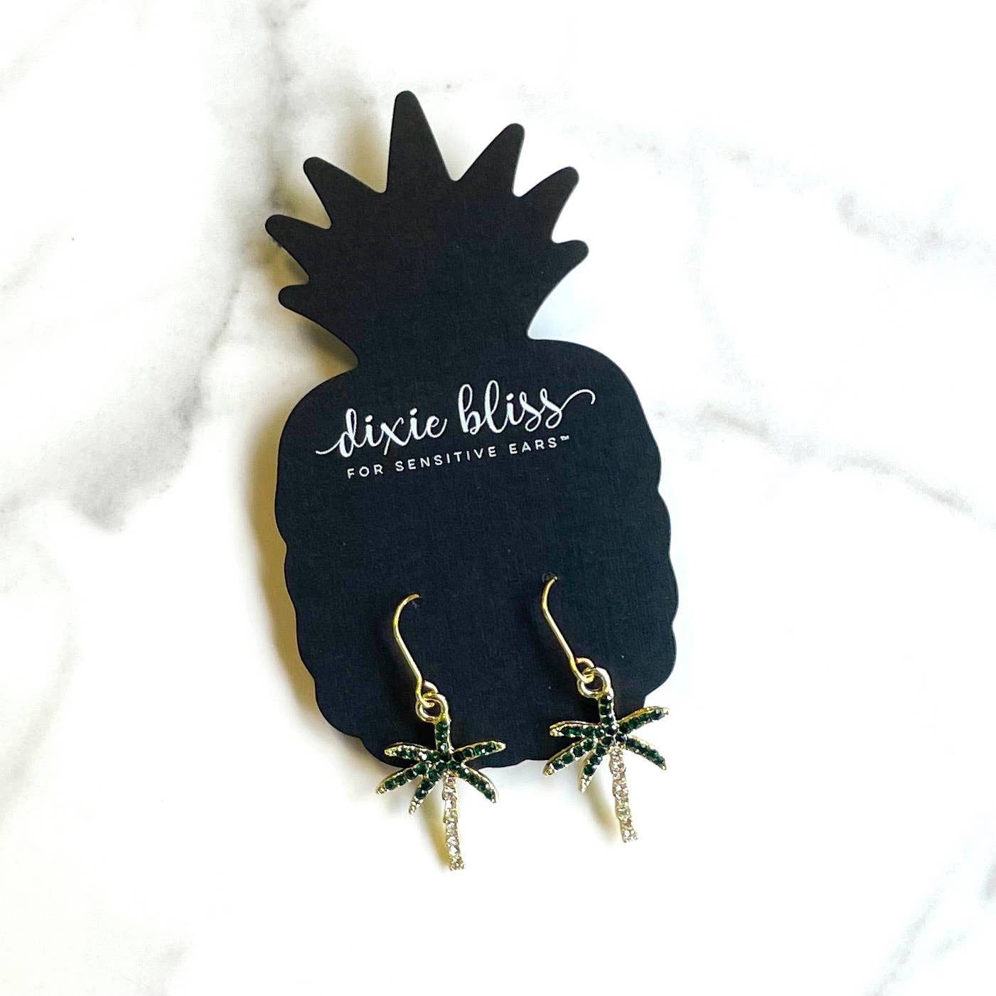 Royal Palm Tree Earrings