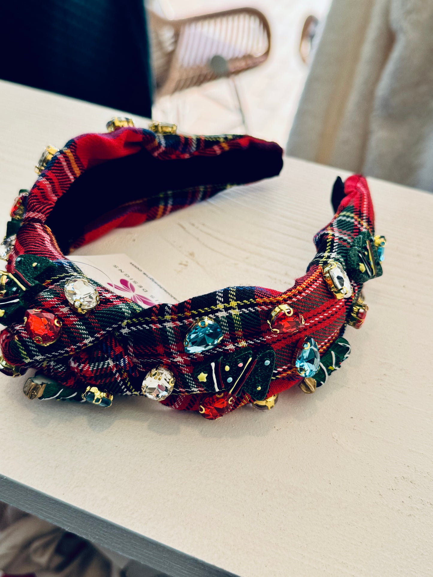 Christmas Plaid Headband