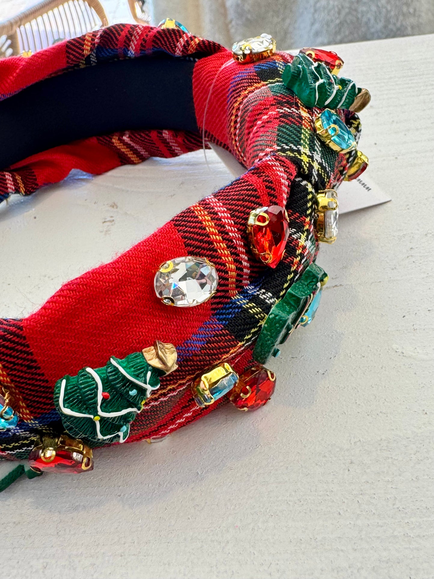 Christmas Plaid Headband