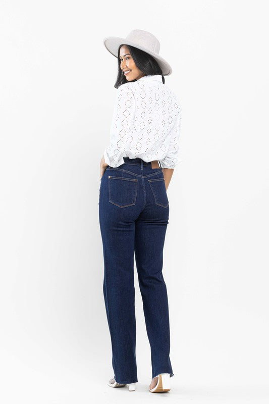 JUDY BLUE High Waist Vintage Straight