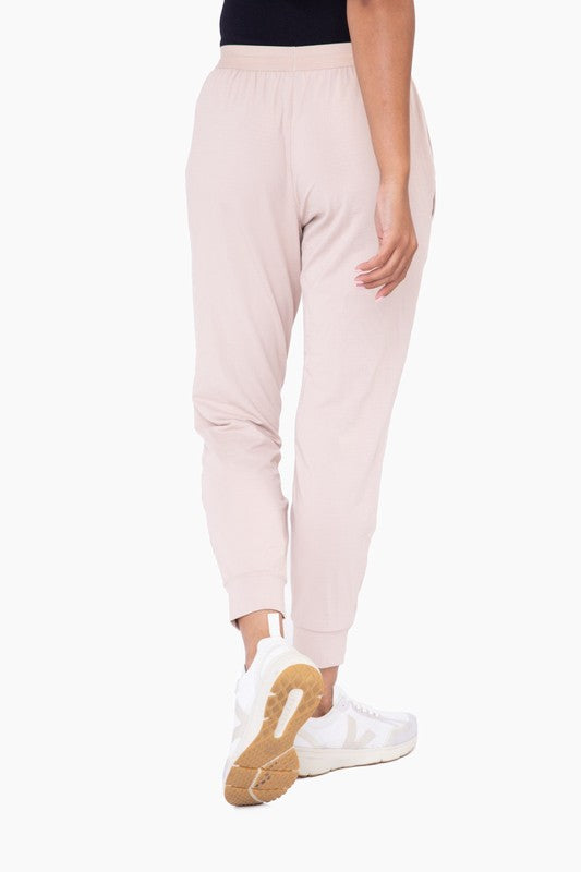 back of women's active joggers