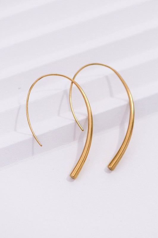 Waterproof Non-Tarnish Stainless Steel Hoops