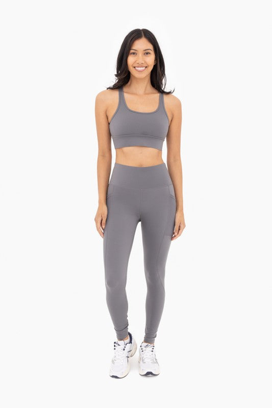 Contour Band Essential Lycra High-Waisted Leggings