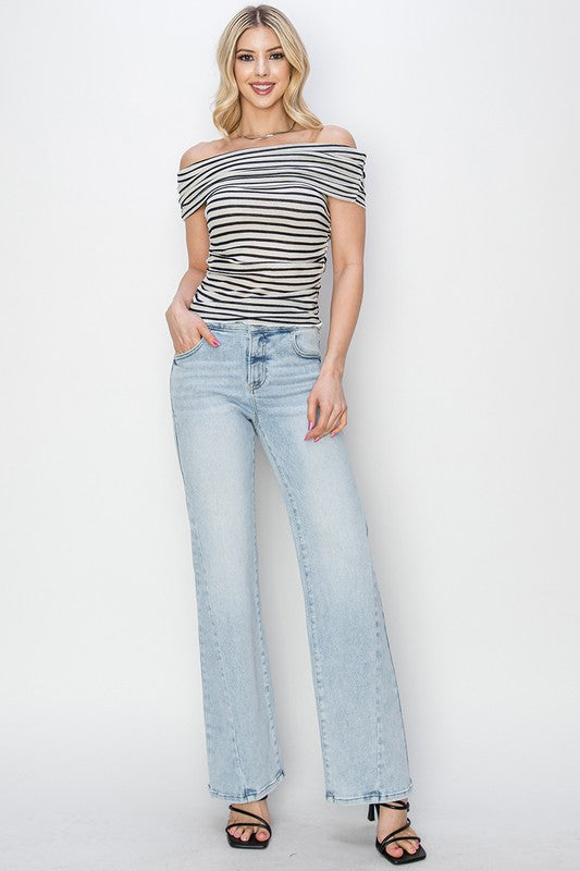 Risen High Rise Jeans