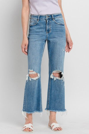 Lovervet HR Crop Wide Jeans