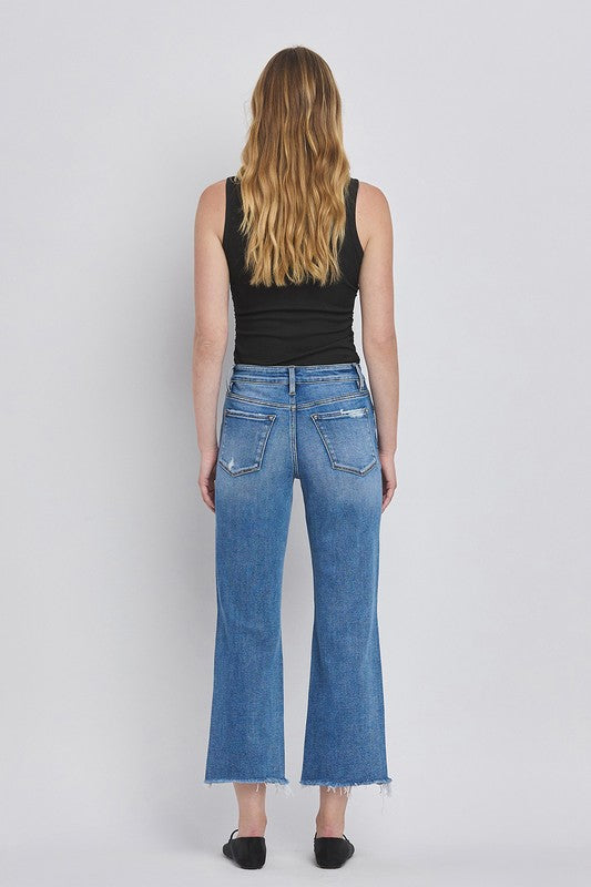 Lovervet HR Crop Wide Jeans