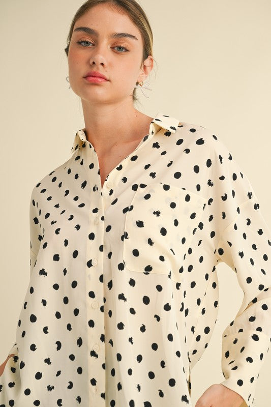 Polka Dot Blouse