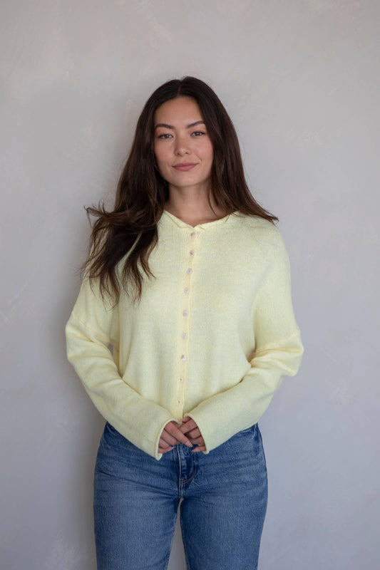 Abby Rose Butter Piper Cardigan *Preorder Ships 10/30