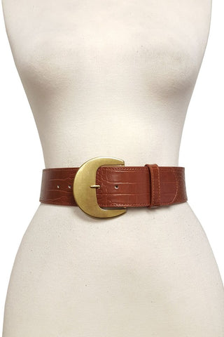 Wide Alligator Belt