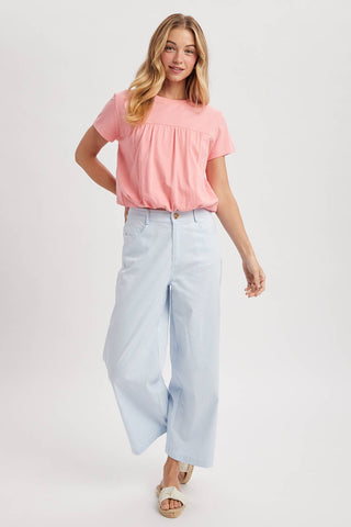 Tilly Bubble Hem Top