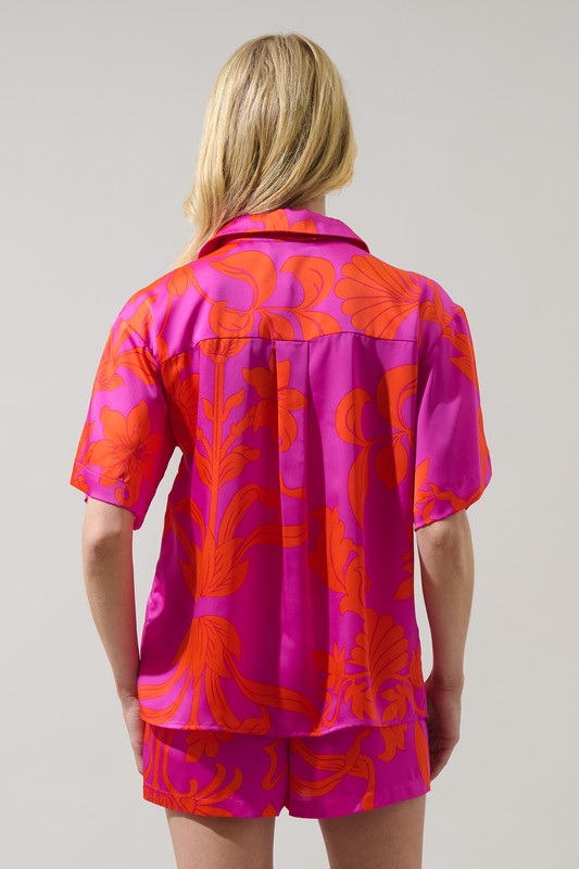 Vallie Floral Button Down Shirt