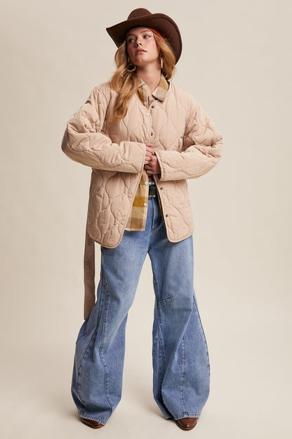 Chic Quilted Puffer Jacket