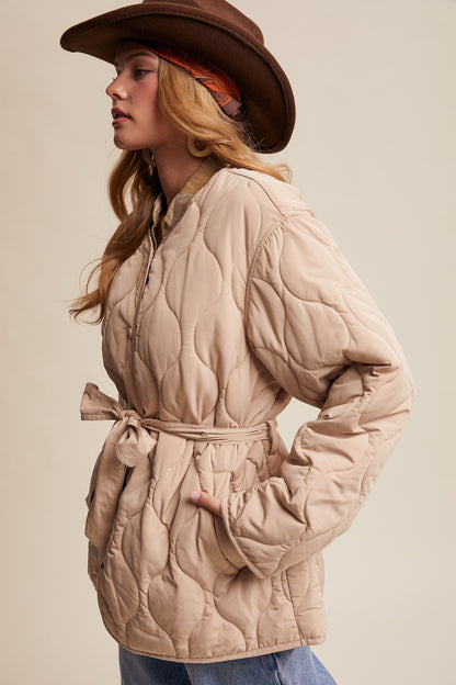 Chic Quilted Puffer Jacket
