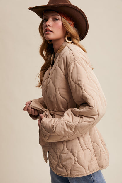 Chic Quilted Puffer Jacket