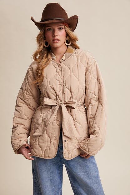Chic Quilted Puffer Jacket