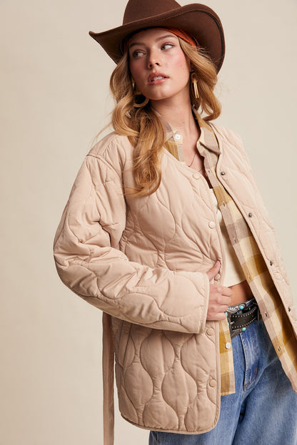 Chic Quilted Puffer Jacket