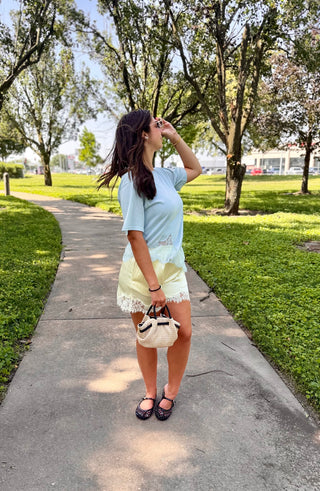 Lace & Lounge Tee