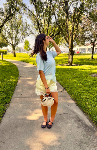 Lace & Lounge Tee