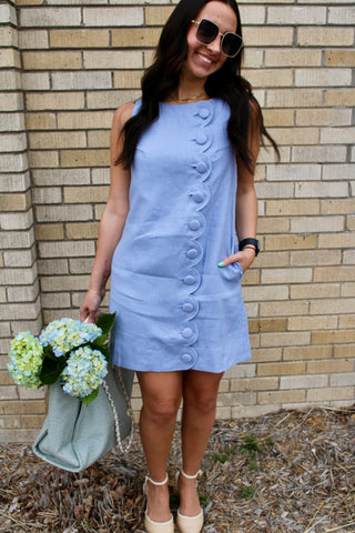 Isla Linen Mini Dress