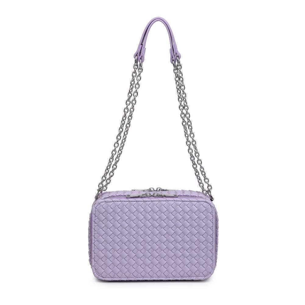 Elle Woven Camera Bag Crossbody