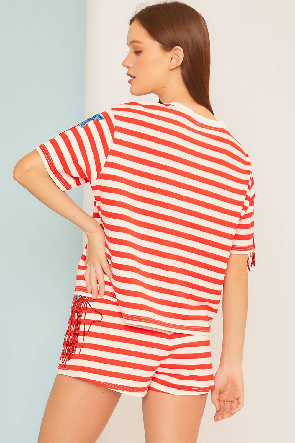 Stripe French Terry