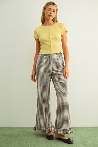 Country Kiss Gingham Pants