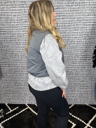 Hybrid Cropped Puffer Vest