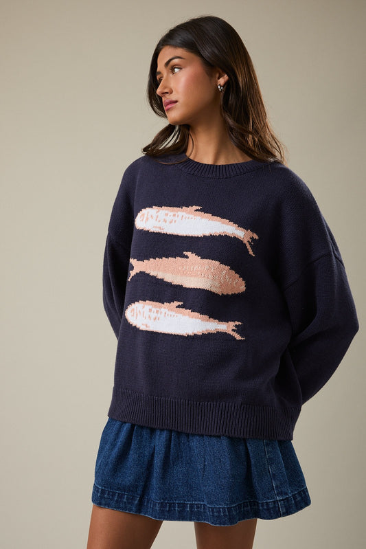3 Sardines Sweater Top
