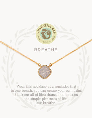 Sea La Vie Breathe/Cream Druzy