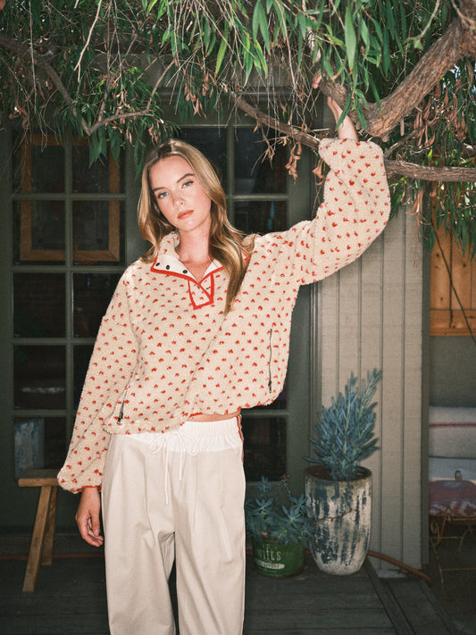 Teddy Bear Pullover Jacket