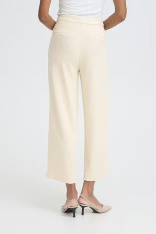 Zoey Textured Ankle Trouser