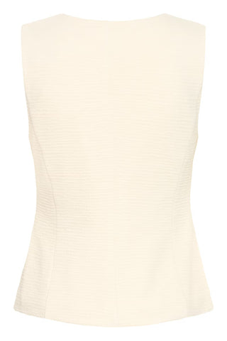 Zoey Tailored Button Top