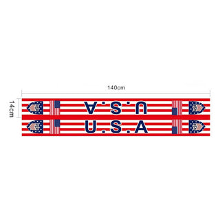 USA National Team World Cup  Soccer Fan Fringe Scarf