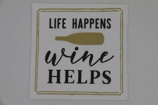 Life Happens, Wine Helps - 20ct