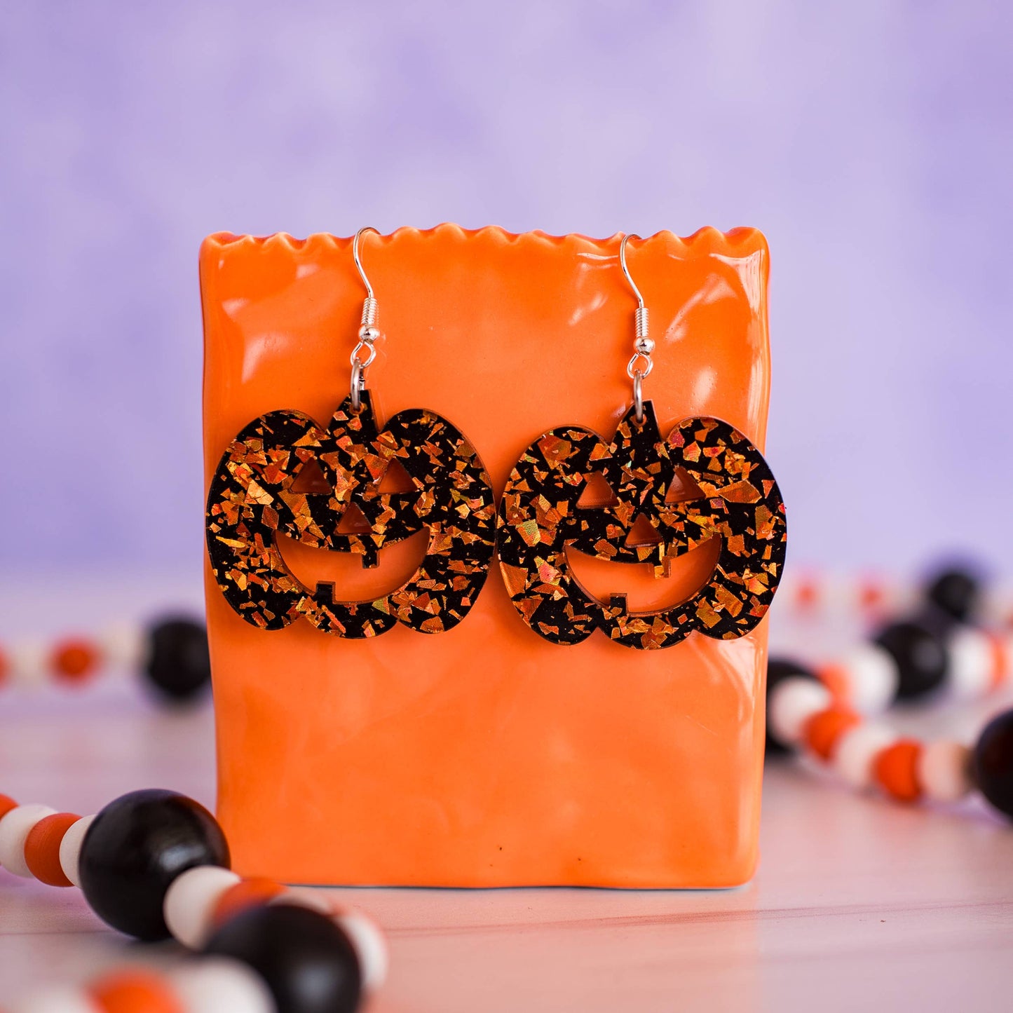 Jack O'Lantern Earrings