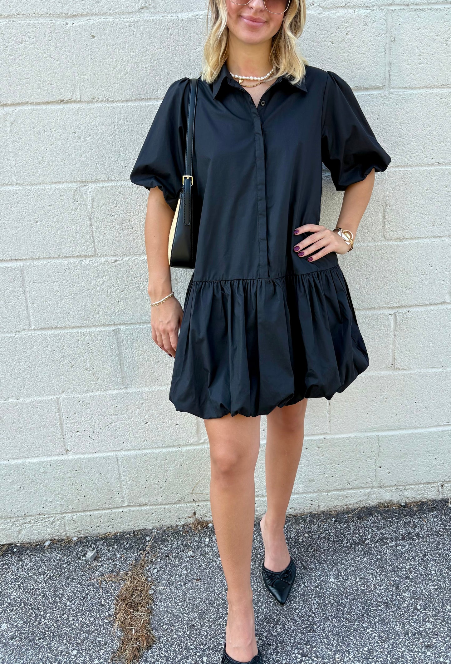 Stacci Bubble Mini Dress